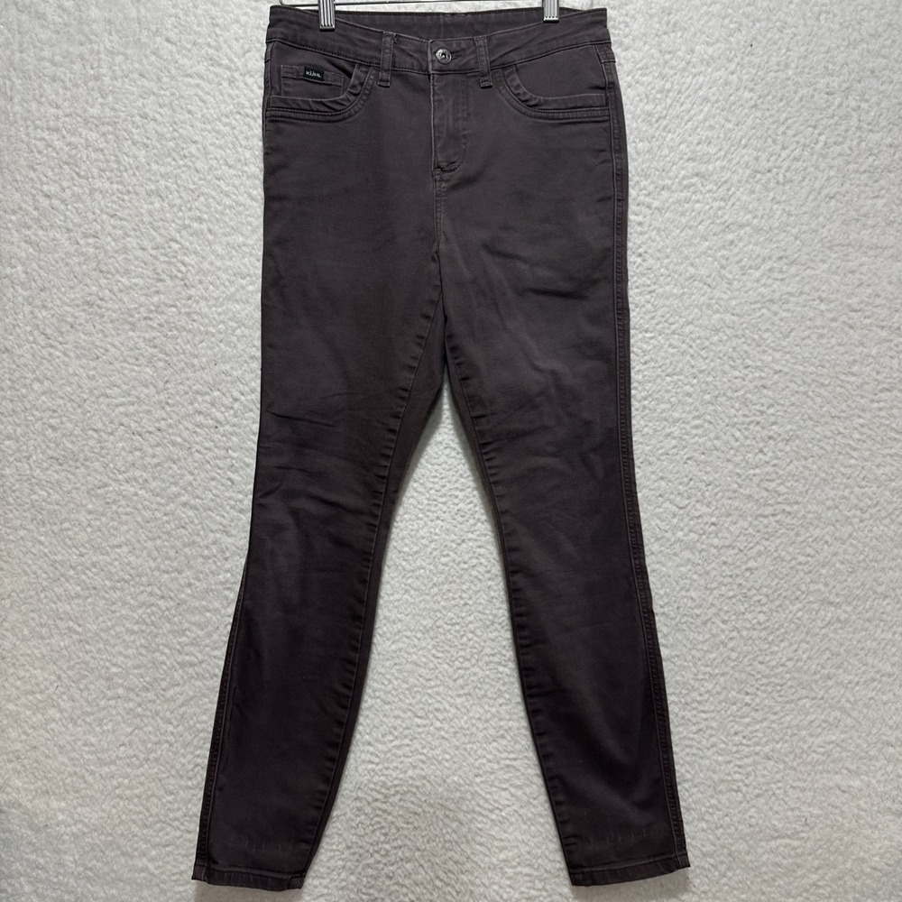 KüHL  Women's‎ Short Contour Skinny Jeans Brown Size 8 Pavement Mid Rise Hiking